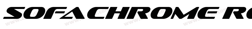SOFACHROME RG字体转换